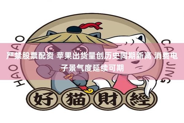 严禁股票配资 苹果出货量创历史同期新高 消费电子景气度延续可期