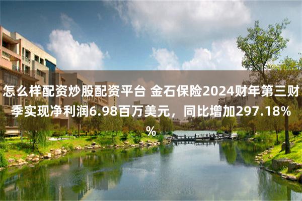 怎么样配资炒股配资平台 金石保险2024财年第三财季实现净利润6.98百万美元，同比增加297.18%