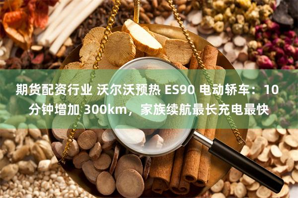 期货配资行业 沃尔沃预热 ES90 电动轿车：10 分钟增加 300km，家族续航最长充电最快